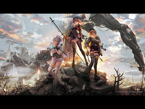 【天才】ゲーム『NIKKE』ファンの受賞イラスト、公式がそれを4コマ漫画にしてしまう（公式動画のサムネイル）